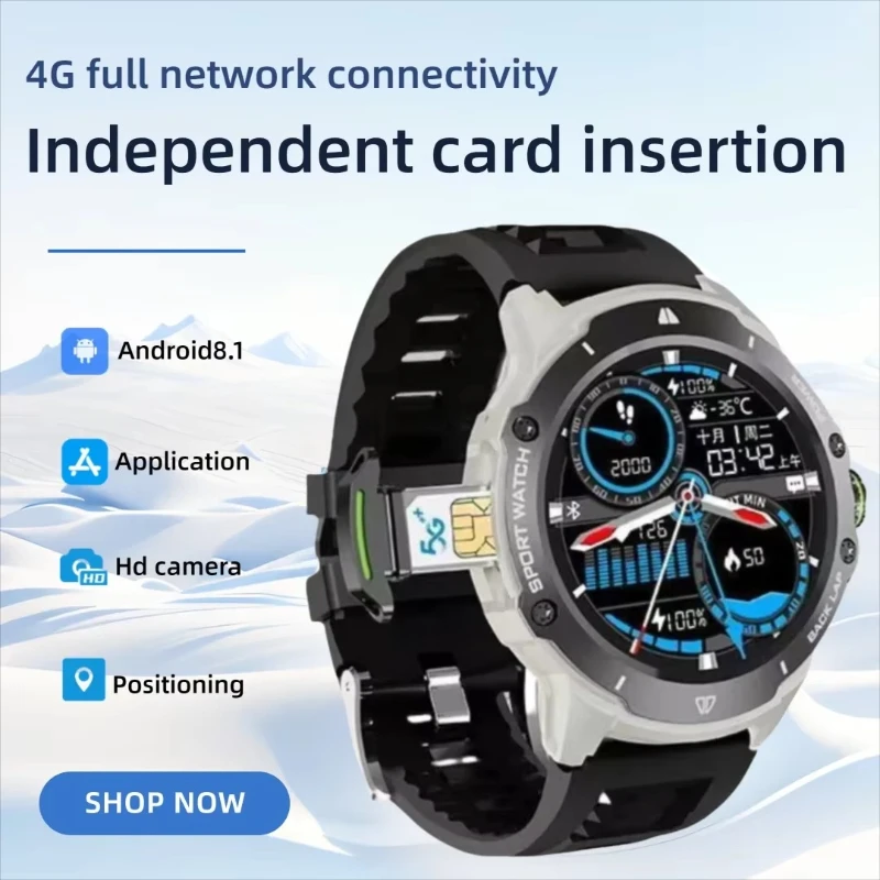 Smartwatch Watches For Women With Gps - 1.43 AMOLED 4G Smart Watch with