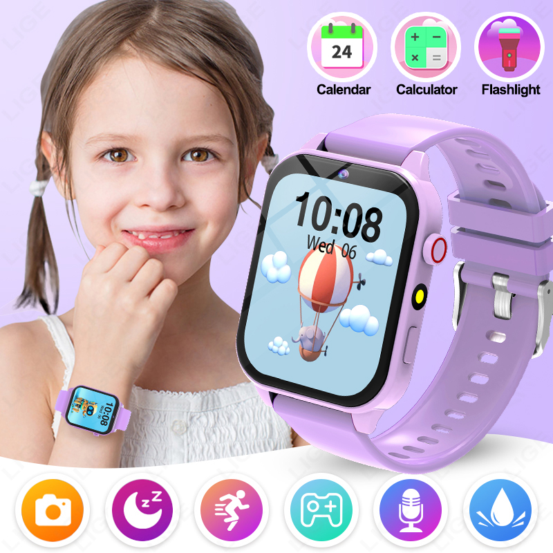 Smartwatch Watches For Girls - LIGE New Kids Smart Watch Waterproof