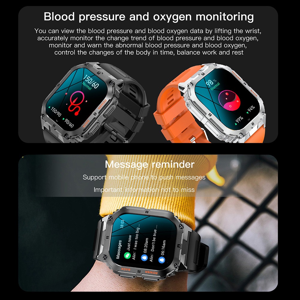 K61 Pro Smart Watch Men Women  - Smartwatch Watches For Women With Gps recension och pris