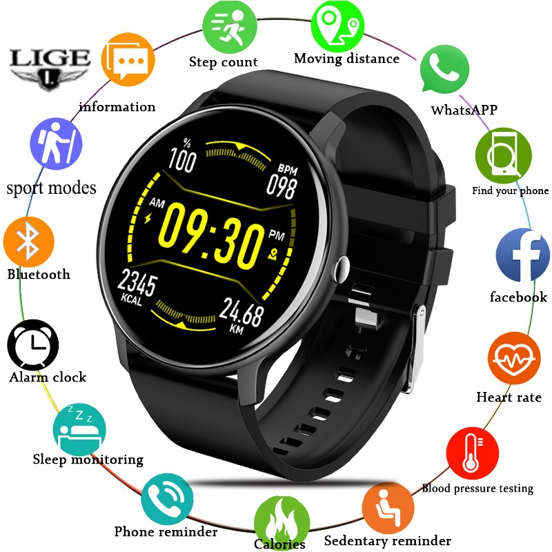 LIGE Brand Smart Watch Women M - Smartwatch Watches Brands For Women recension och pris