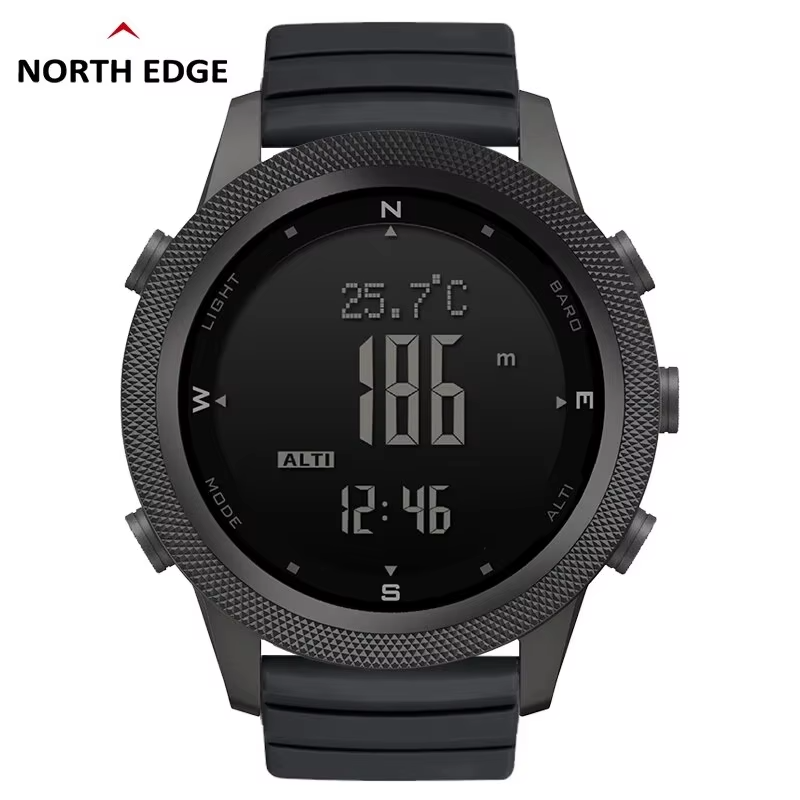 NORTH EDGE APACHE-46 Men's Dig - Altimeter Compass Watch recension och pris
