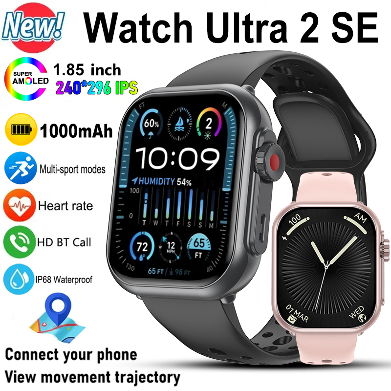 Smart Watch Ultra 2 SE Men Wom - Smartwatch Watches For Women With Gps recension och pris