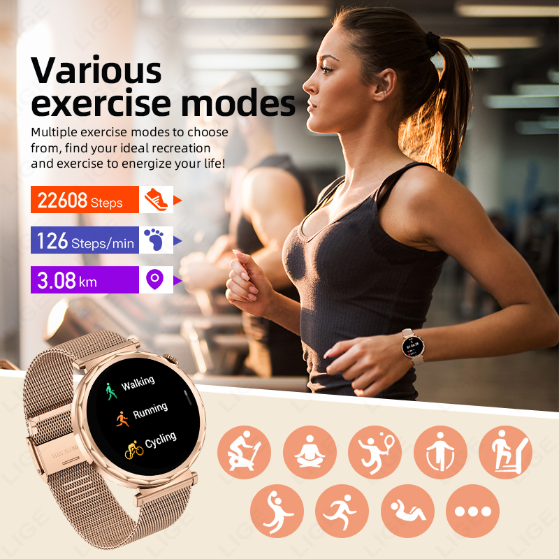 LIGE Smart Watch Women For Xia - Watches Ladies Smartwatch recension och pris