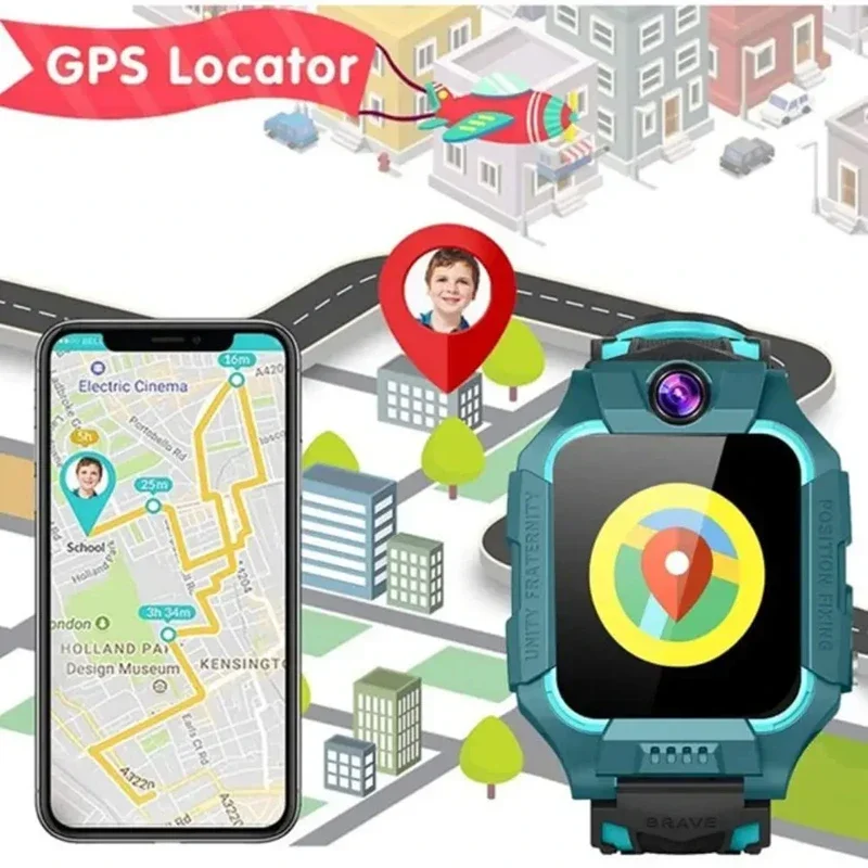 VIVO 4G Kids Smart Watch GPS L - Smartwatch Watches For Kids recension och pris