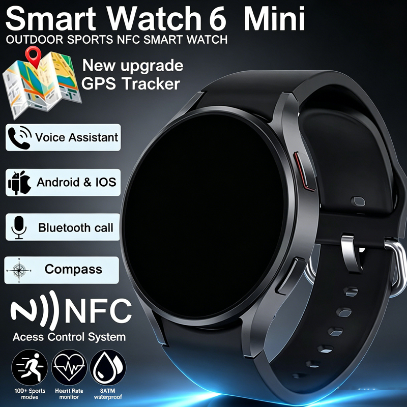 New Watch 6 GPS Track Smart Wa - Smartwatch Watches For Women With Gps recension och pris