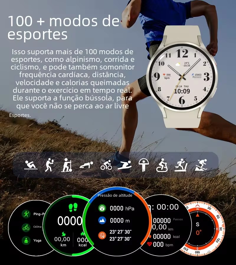 New Watch 6 GPS Track Smart Wa - Smartwatch Watches For Women With Gps recension och pris
