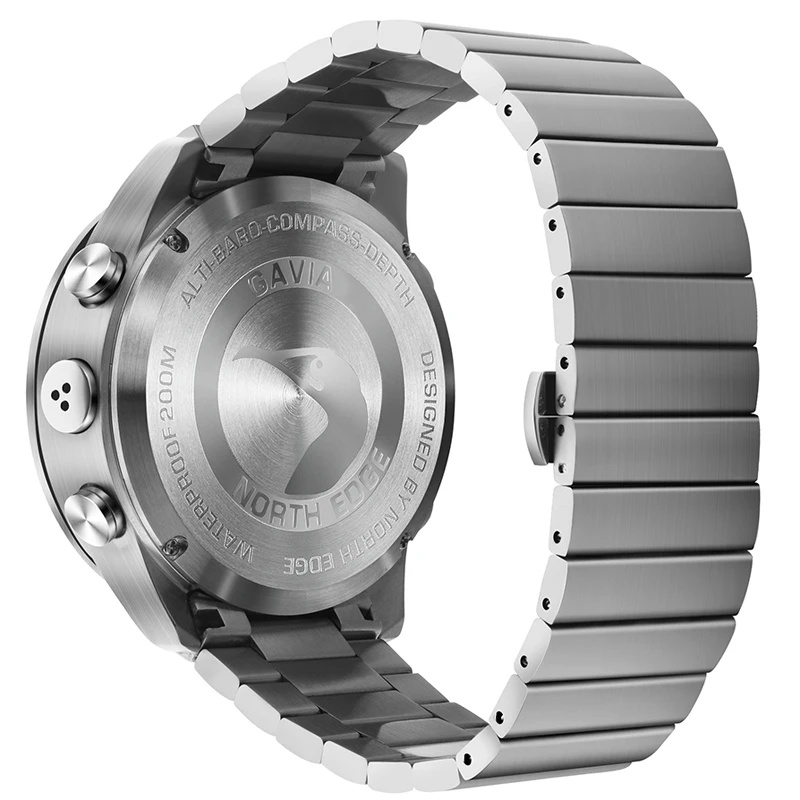 NORTH EDGE GAVIA Men Dive Watc - Altimeter Compass Watch recension och pris