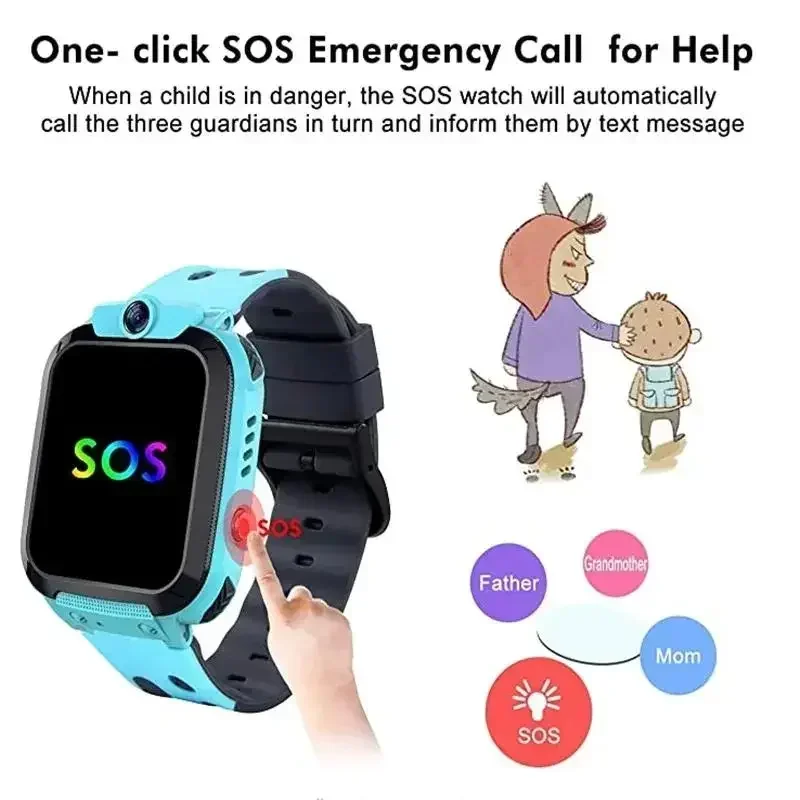Lenovo New Smart Watch SOS Ant - Smartwatch Watches For Kids recension och pris