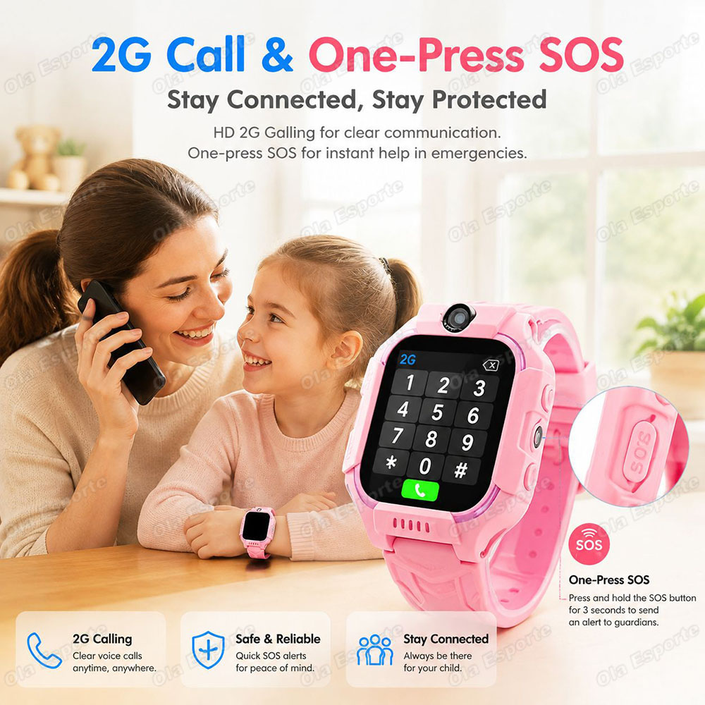 2026 New 5G Kids GPS Smart Wat - Smartwatch Watches For Girls recension och pris
