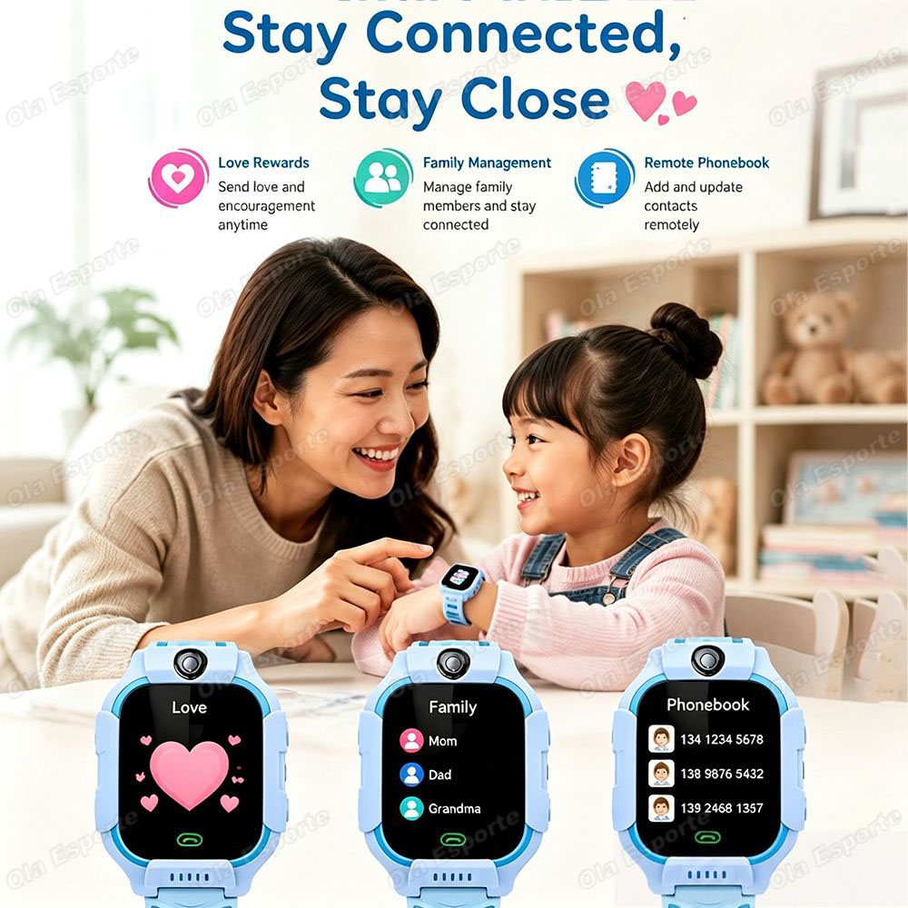 2026 New 5G Kids GPS Smart Wat - Smartwatch Watches For Girls recension och pris