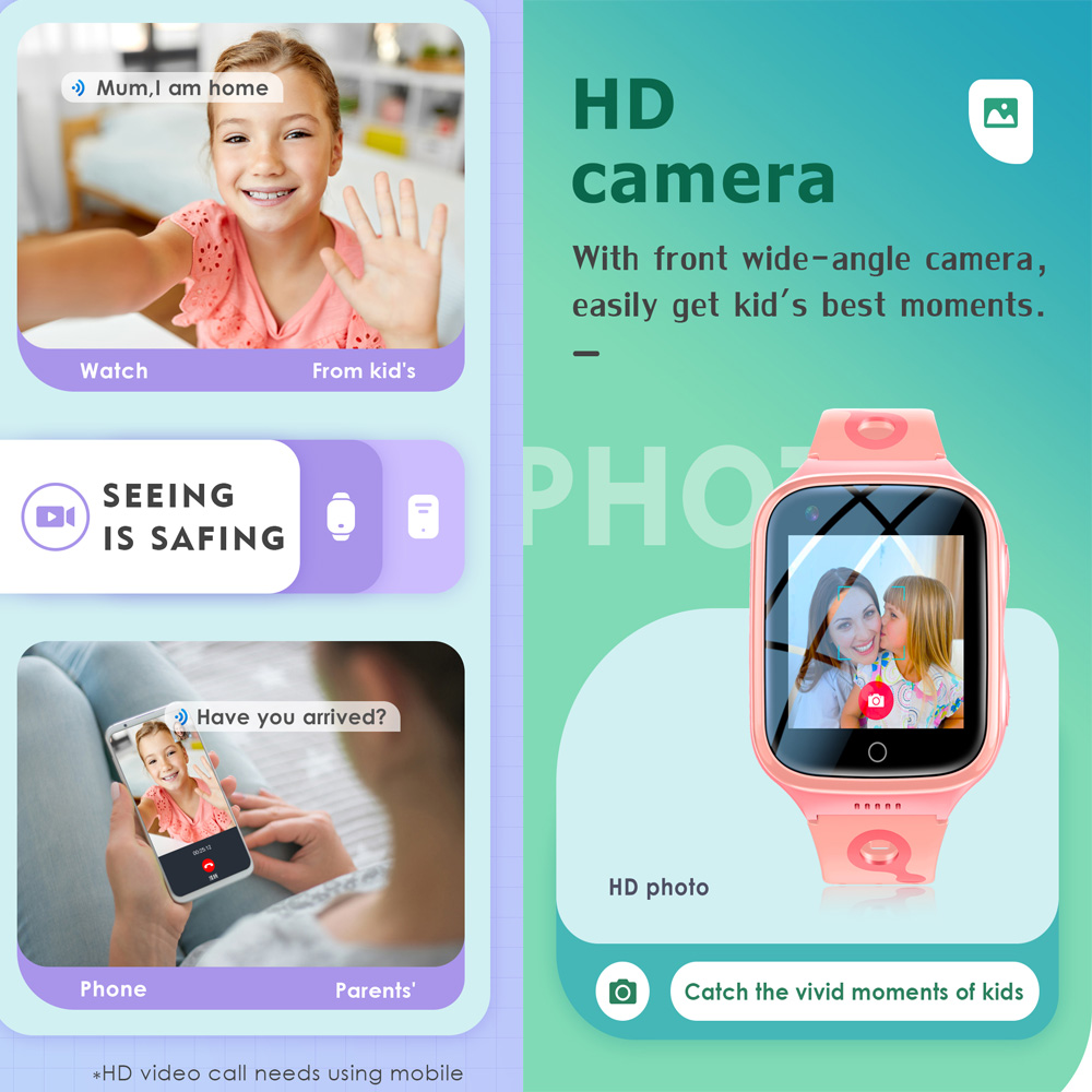 4G Smart Watch Kids GPS WiFi V - Smartwatch Watches Price recension och pris