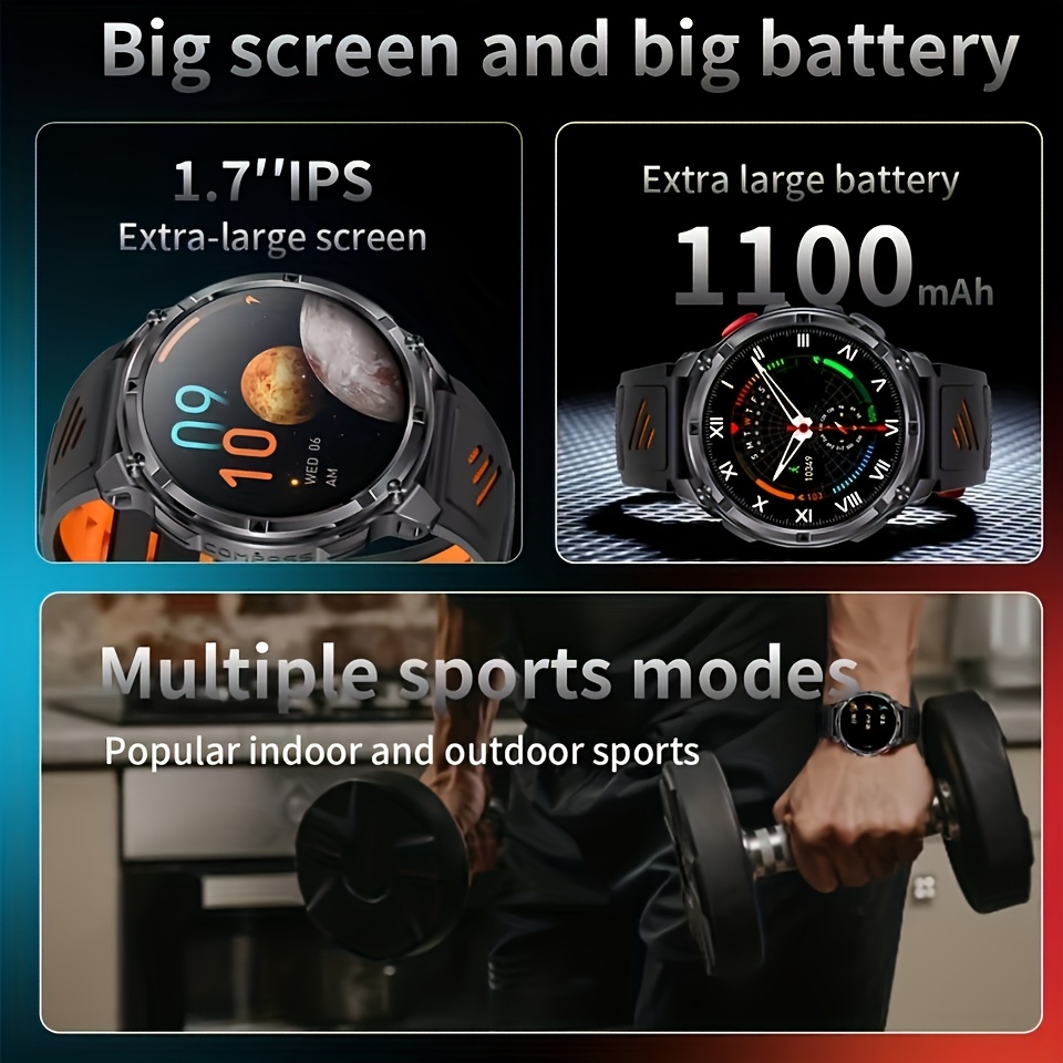 New T-REX3 Ultra 1100mAh Batte - Altimeter Compass Watch recension och pris