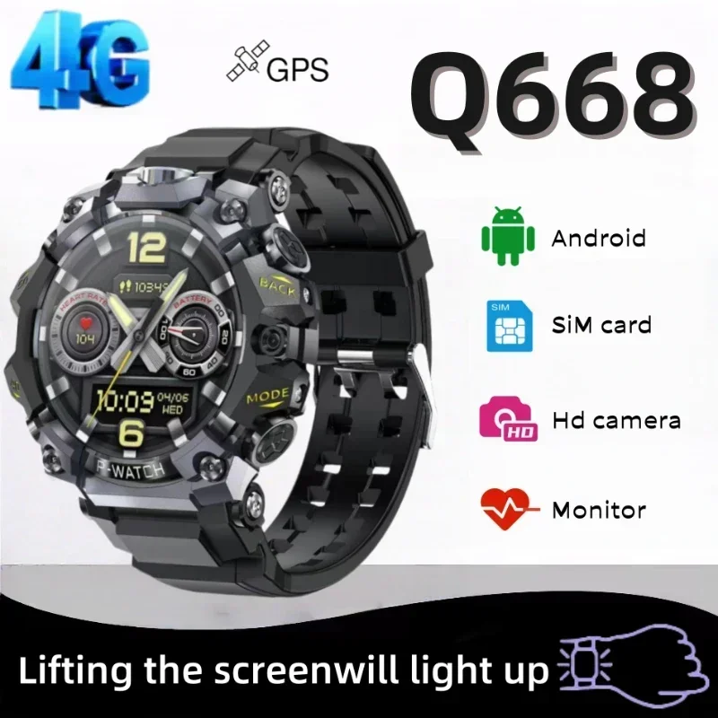 Q668 5G Full Network Smart Wat - Smartwatch Watches For Women With Gps recension och pris