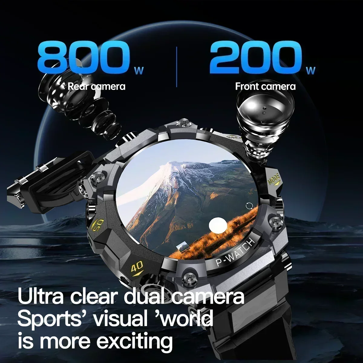 Q668 5G Full Network Smart Wat - Smartwatch Watches For Women With Gps recension och pris