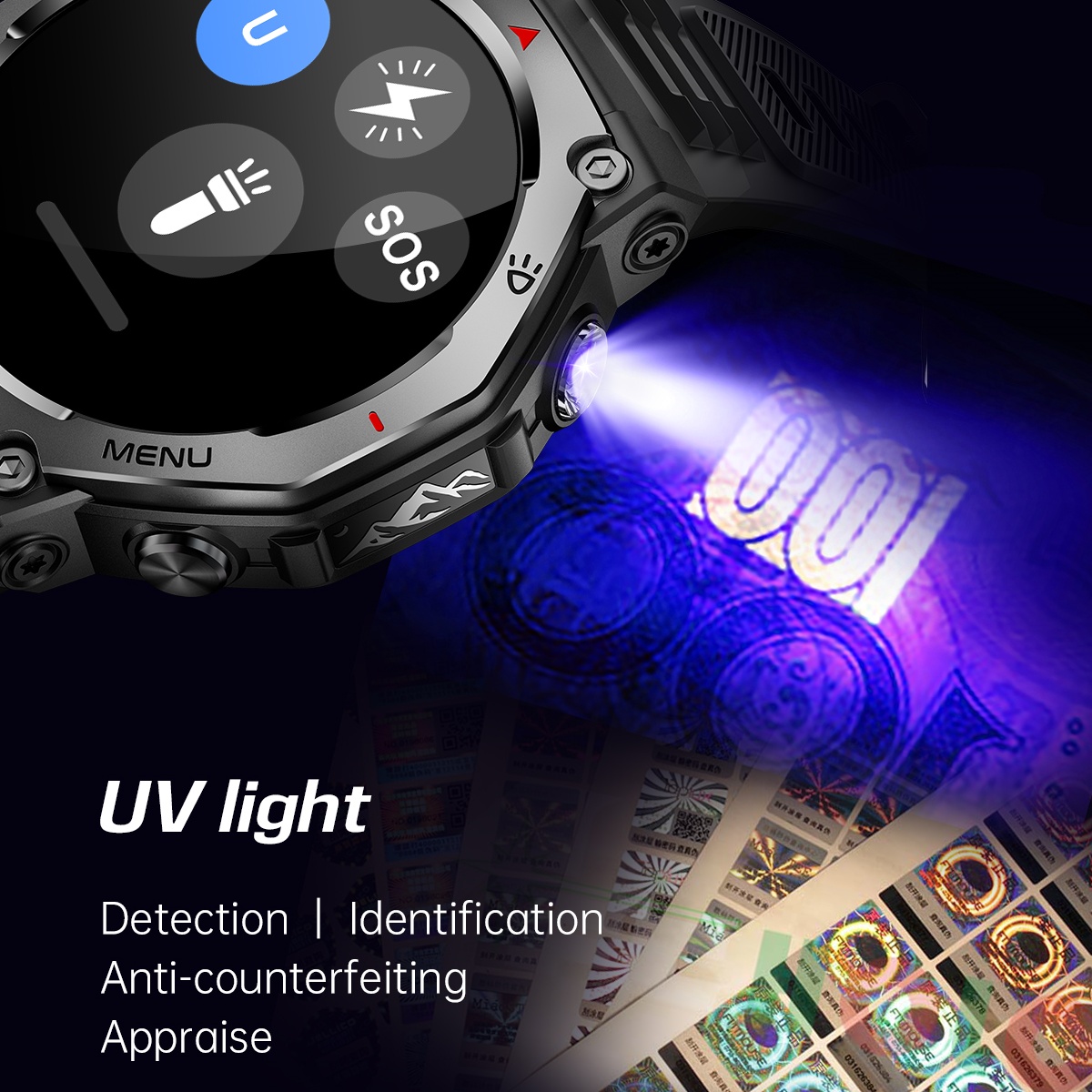 2025 New For Xiaomi Military G - Watch Vs Smartwatch recension och pris