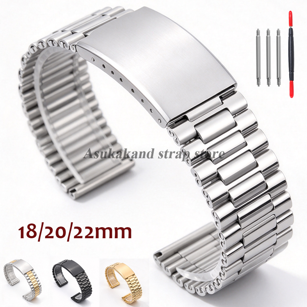 Metal Watchstrap 18mm 20mm 22m - Watches Rolex Smartwatch recension och pris