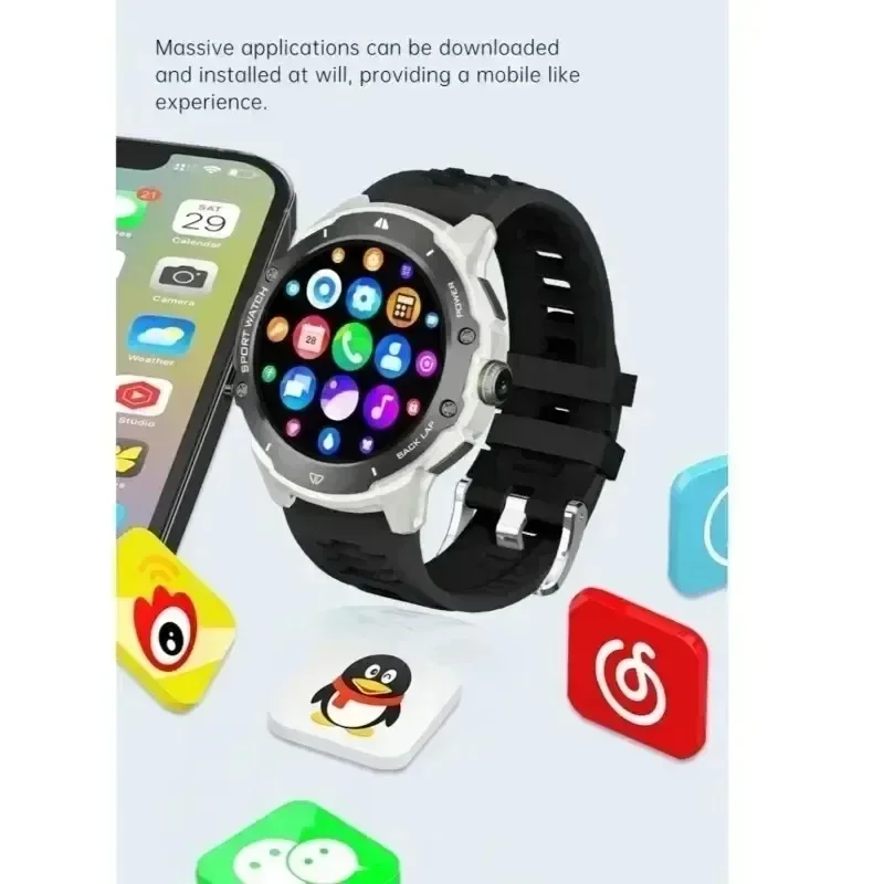 1.43 AMOLED 4G Smart Watch wit - Smartwatch Watches For Women With Gps recension och pris