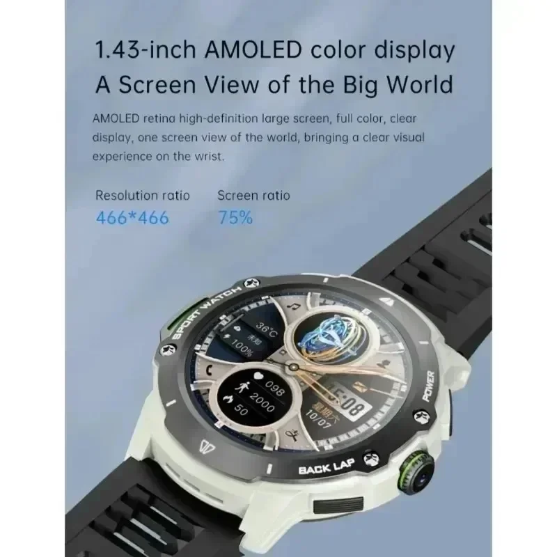 1.43 AMOLED 4G Smart Watch wit - Smartwatch Watches For Women With Gps recension och pris