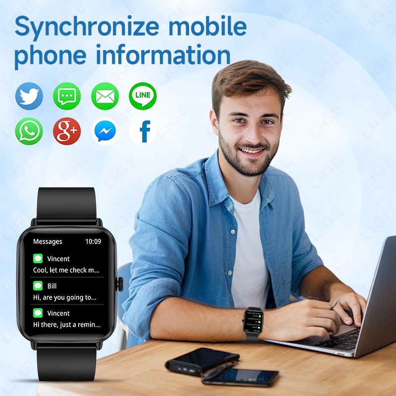 LIGE Smart Watch for Women Men - Watches Ladies Smartwatch recension och pris